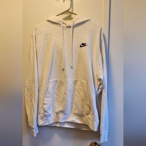 White Nike hoodie